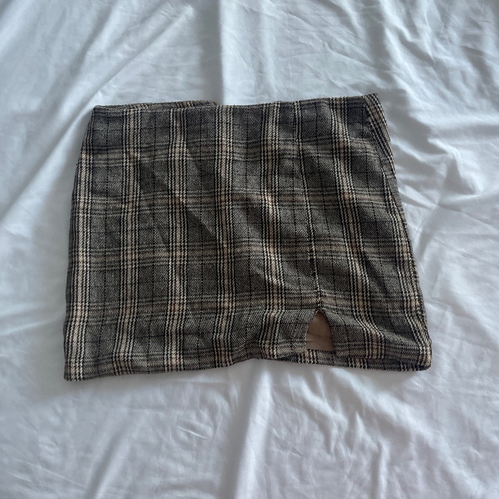 Mini plaid skirt size small